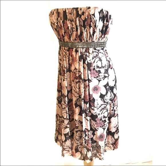 NWT Maria Bianca Nero Silk Cocktail Dress - Picture 1 of 8